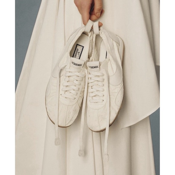 Jacquemus x Nike Moon Shoe SP Soft Pearl Women Size W9 LIMITED EDITION - Picture 4 of 5